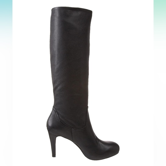 Enzo Angiolini Shoes - Enzo Angiolini Gibbons Leather Pull On Stiletto Boots